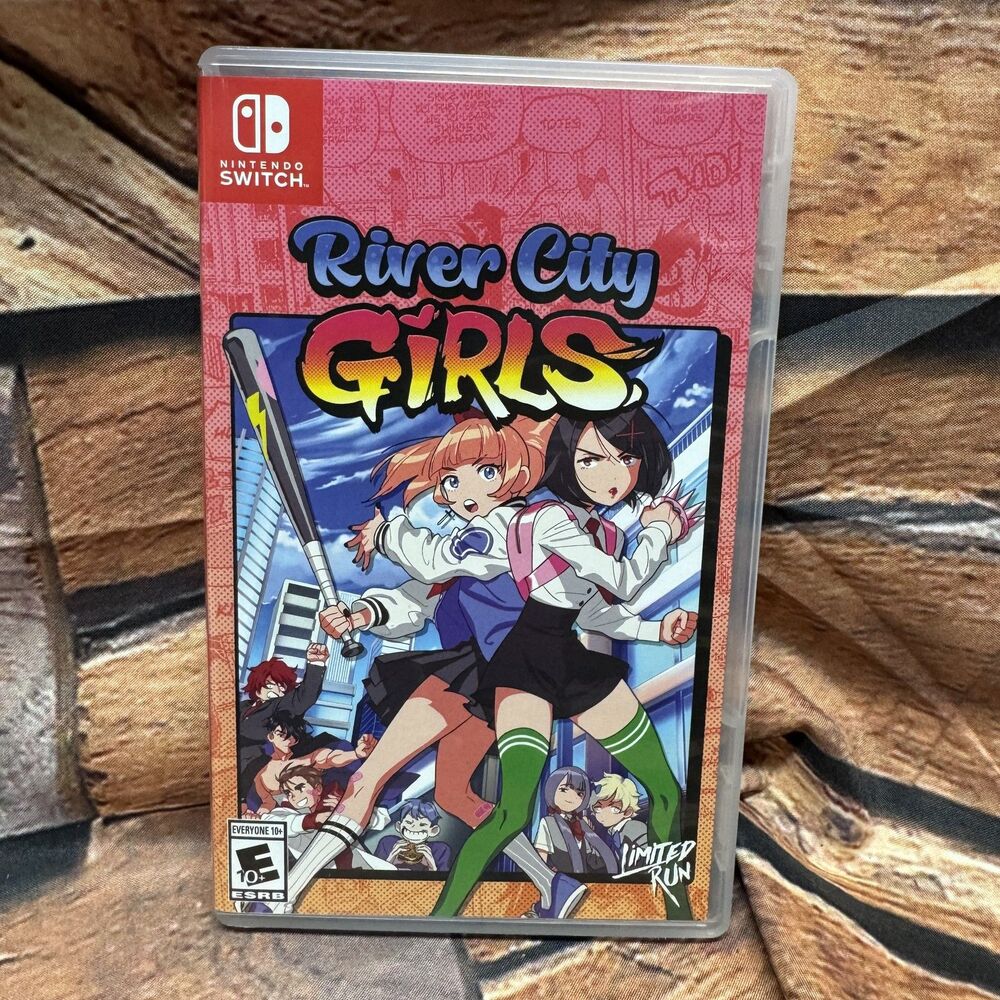 River City Girls Nintendo Switch Best Buy Variant Cover Art Limited Run No Game